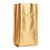 Coffee bag with aroma valve, gold 290 x 120 mm
