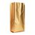 Coffee bag with aroma valve, gold 375 x 140 mm
