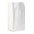 Coffee bag with aroma valve, white 290 x 120 mm