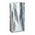 Coffee bag with K-sealing, silver 420 x 170 mm
