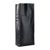 Gusseted bags with aroma valve, black 380 x 130 mm