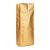 Gusseted bags with aroma valve, gold 330 x 105 mm