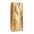 Gusseted bags with aroma valve, gold 380 x 130 mm
