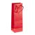 Gift bottle bags, 12 x 36 x 10 cm red 