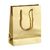 Gift bag, glossy gold  | 20 x 25 x 8 cm 