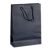 Gift bag, glossy dark blue  | 26 x 36 x 10 cm 