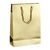 Gift bag, glossy gold  | 26 x 36 x 10 cm 