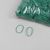 Rubber bands, green 30 mm | 1 mm