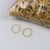 Rubber bands, ecru 30 mm | 1.5 mm
