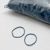 Rubber bands, blue 1 mm | 40 mm