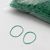 Rubber bands, green 1 mm | 40 mm