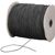 Elastic cords on reel, 2,2 mm black 
