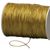 Elastic cords, 2 mm gold  | 500 m