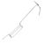 Polyester wire hanger metal splint  | Small hook 