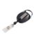 Badge reel with belt clip black 