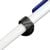 Pen holders, made of metal black  | self-adhesive 