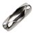Ball chain connectors 2.4 mm | silver 