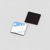 Magnetic tape stripes, self-adhesive 15 x 15 mm 