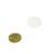 Metal discs white, self-adhesive 20 mm