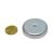 Ferrite pot magnets with internal thread 40 mm | M4 | 8 mm