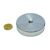 Neodymium pot magnets with internal thread 63 mm