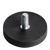 Rubber-coated magnets with thread 31 mm | null | M5x12 mm