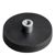 Rubber-coated magnets with socket screw 31 mm | null | M4