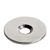 Metal disc with bore and counterbore 23 mm