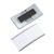 Name badges MEET, magnetic silver 