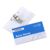 Name badges with clamp urban 75 x 40 mm  | Combi clips (saftey pin & clip) 