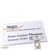 Name badges with clamp public 85 x 54 mm 