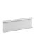 Shelf-edge label, 65x20 mm, aluminium, silver, self-adhesive (3M) 65 x 17 mm