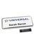 Name badge Icon® with pin chrome 