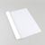 Eyelet folder A4, linen board, 45 sheets, white  | 4 mm