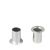 Hollow eyelets, 50 - 80 sheets, silver 9 mm
