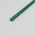 Plastic binder spines A4, round 12 mm | green 