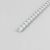 Plastic binder spines A4, round 12 mm | grey