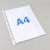brochure pockets A4 with flap, full page colour null