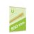 Wooden poster hangers, with suspension cord and magnetic fastening 850 mm | Pine 