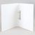 Ring binder, A4 white  | 2 D-ring mechanism   | cardboard|PP  | 25 mm