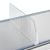 Rozdělovač do zásuvek „Flexible“ s levým dorazem, transparentní 120 mm