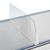 Rozdělovač do zásuvek „Flexible“ s levým dorazem, transparentní 120 mm