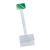 Shelf wobblers for data strips 75 mm | aluminium 