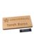 Dřevěná jmenovka, timberline® „complete-engraved“ 76,3 x 38 mm  | Zapínací špendlík z ušlechtilé oceli 