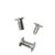 Binding screws with hammertop, nickel-plated 15 mm