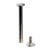 Binding screws with hammertop, nickel-plated 55 mm