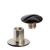 Binding screws, black painted 6 mm