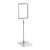 Poster frame with base and mount (set) A5 null | null | Base: grey