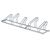 Bicycle rack floor, metal 5 bicycles