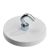 Pogumované magnety s háčky 43 mm | bílá 